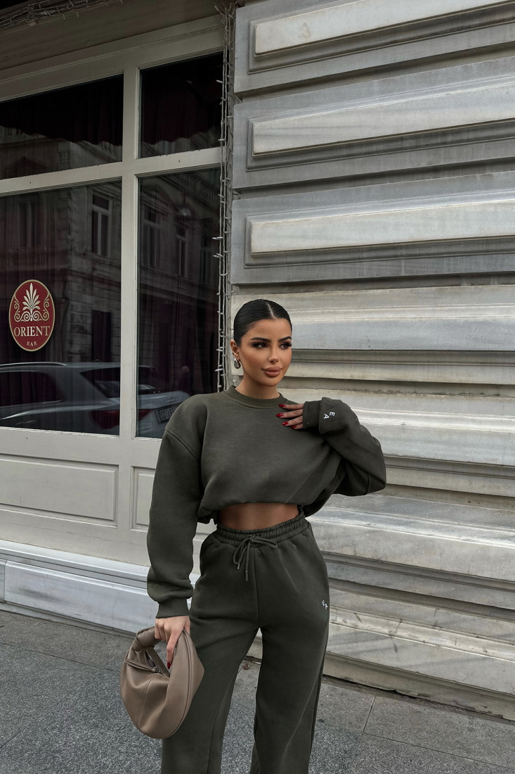 Haki Eşofman Takım ATE-0766 - EYYO