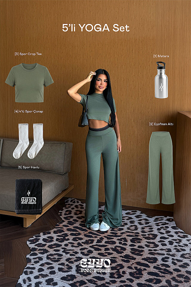 Haki Finite 5'li Yoga Set - 