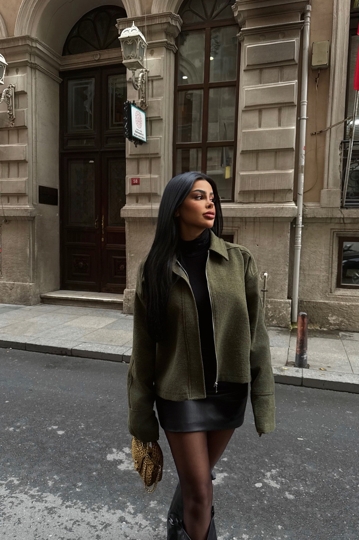 Haki Catalina Ceket ATE-2006 - EYYO