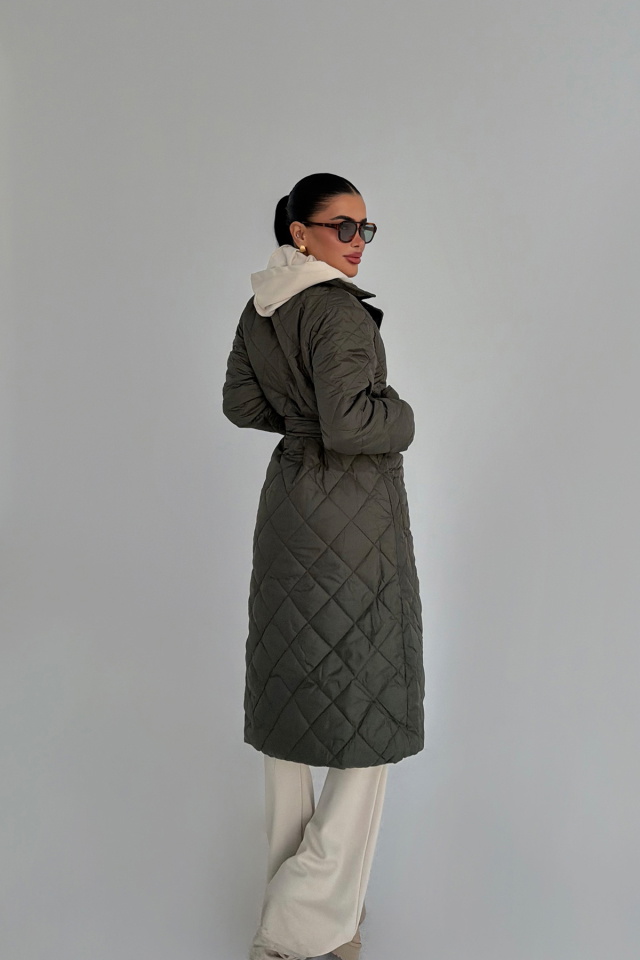 Haki Naftali Şişme Mont ATE-3821 - 3