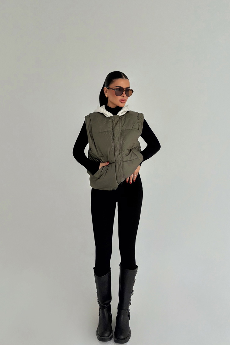 Haki Ralphette şişme yelek ATE-3764 - EYYO