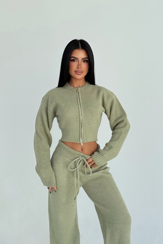 Haki Zaria Triko Takım ATE-3735 - 6