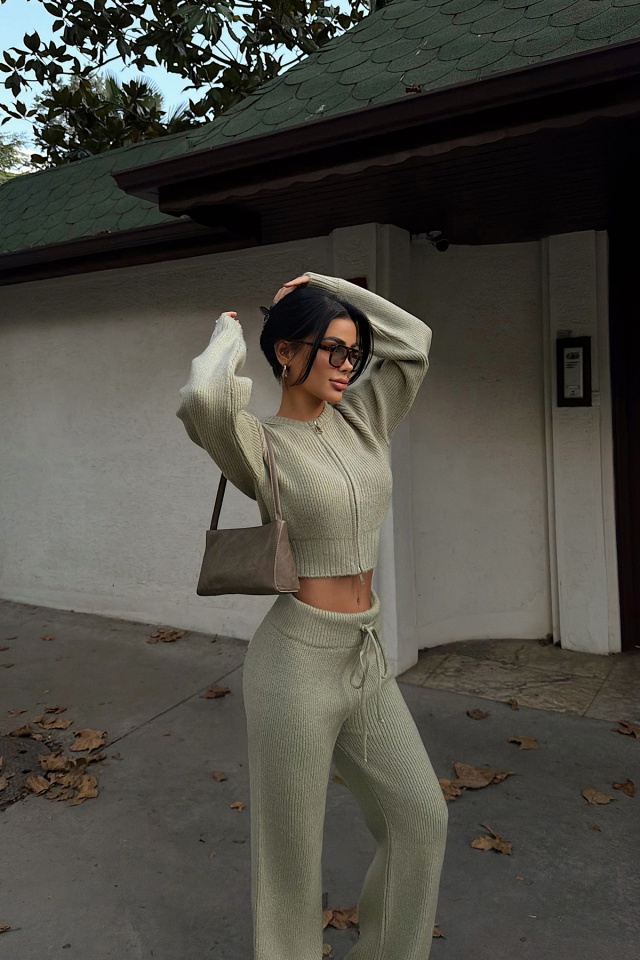 Haki Zaria Triko Takım ATE-3735 - 2