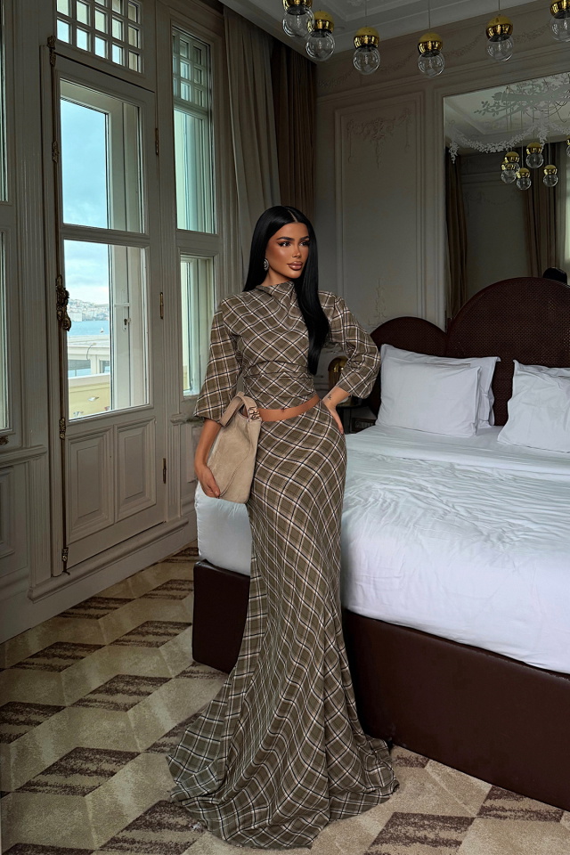 Haki Rosemary Takım ATE-4481 - 1