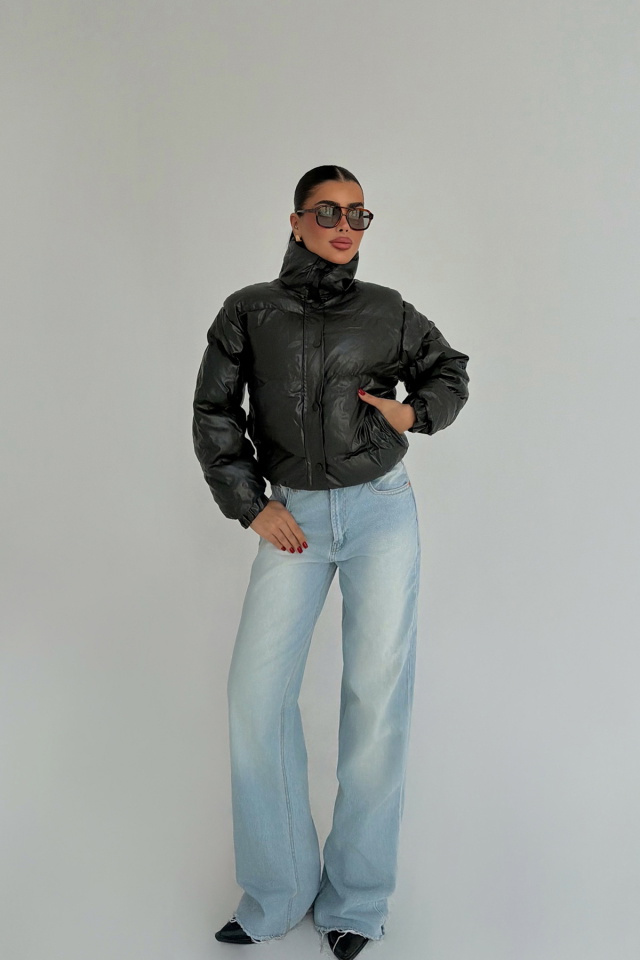 Haki Sorrel Şişme Mont ATE-3800 - 2