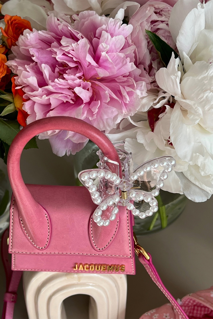 İncili Butterfly Mandal Toka Ak63 - EYYO