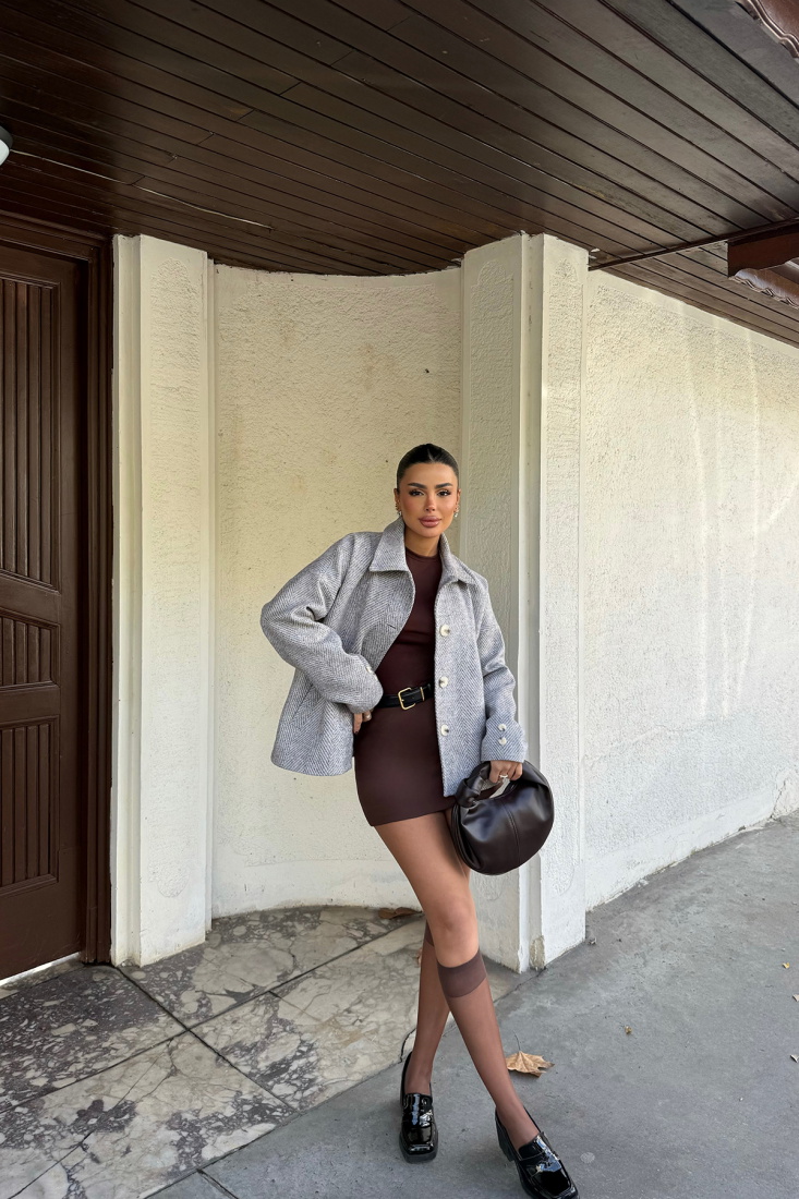  Cep Detay Anjali Ceket ATE-1917 - EYYO