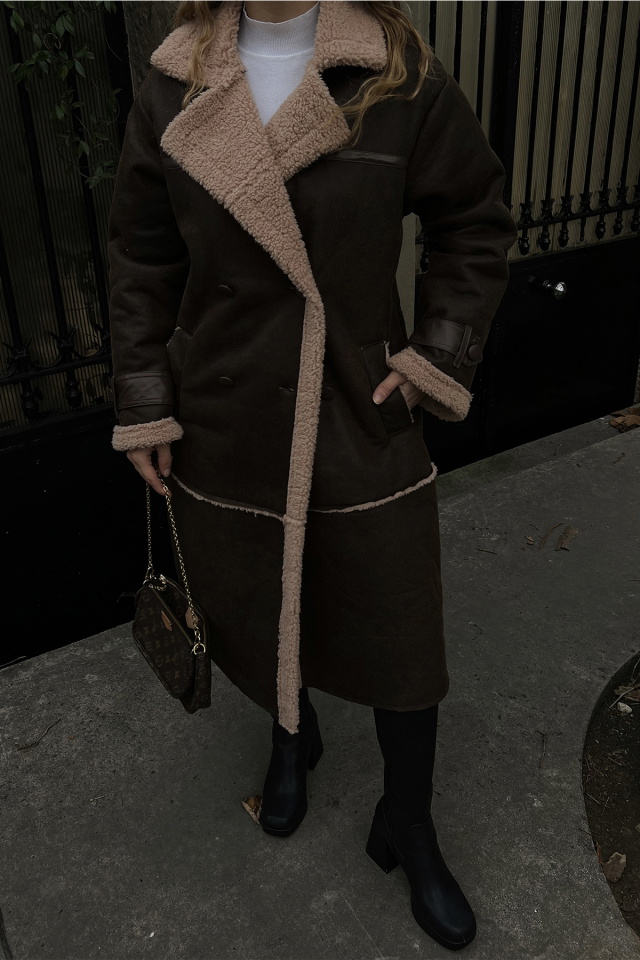 Kahverengi Deri Mont ATE2975 - 2