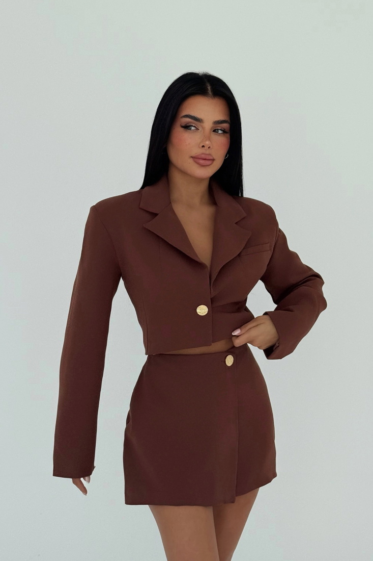 Kahverengi Delia Takım ATE-2067 - EYYO