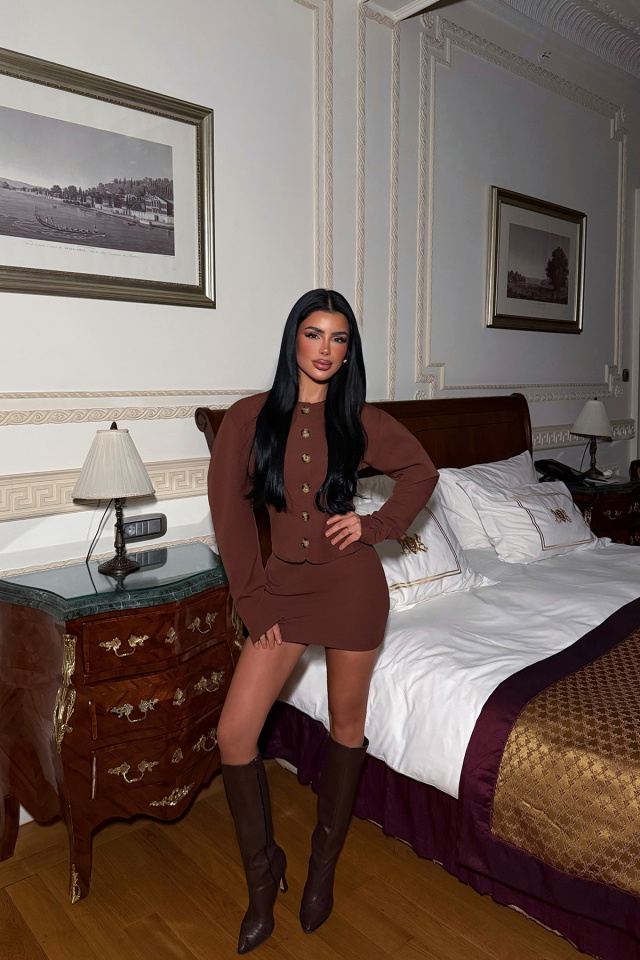 Kahverengi Twilight Takım ATE-4382 