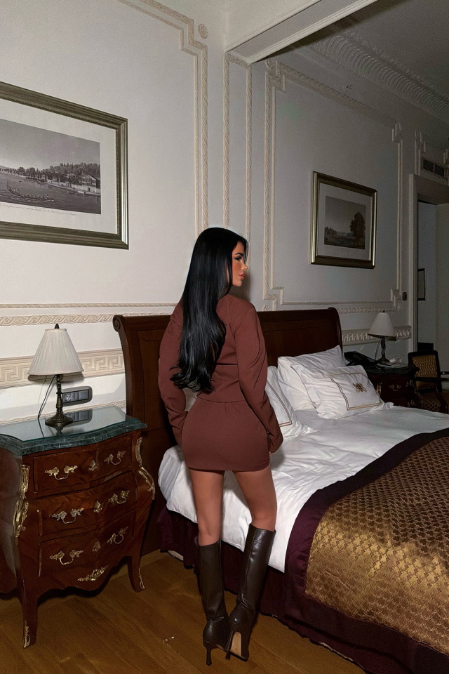 Kahverengi Twilight Takım ATE-4382 - 4