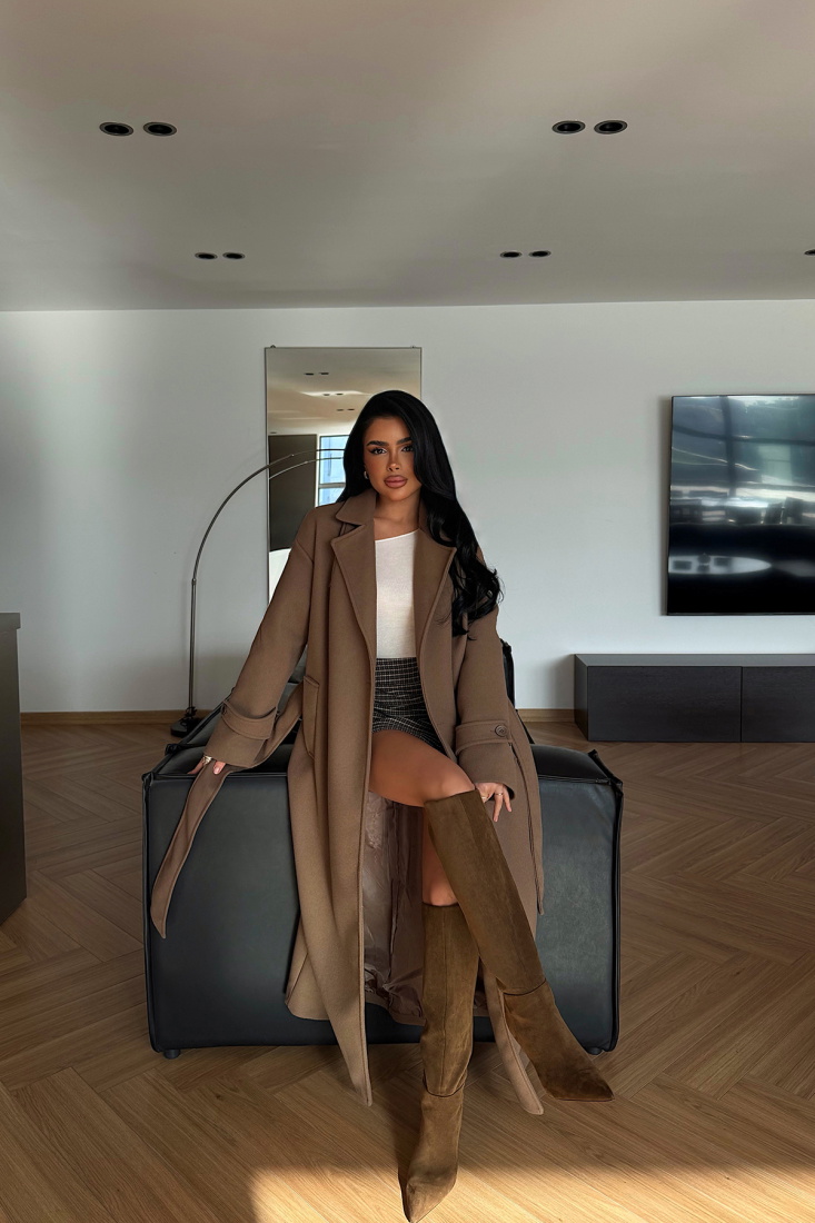 Kahverengi Samuel uzun kaban ATE-4478 - EYYO