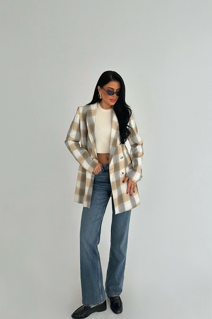 Trinni Ekose Ceket ATE-3901 - EYYO