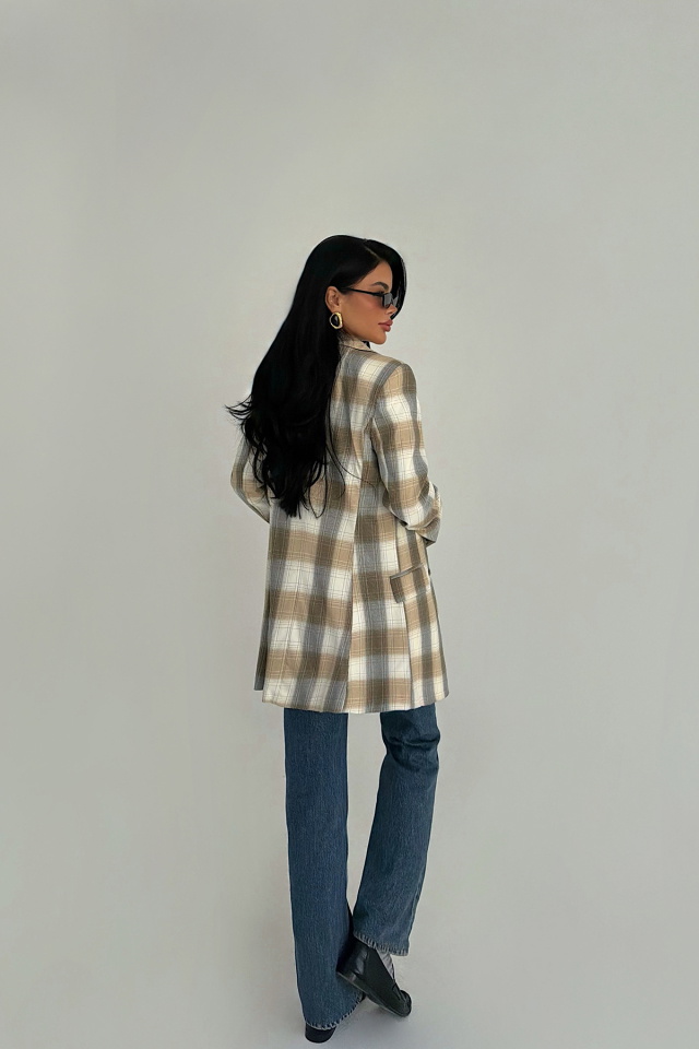 Trinni Ekose Ceket ATE-3901 - 3