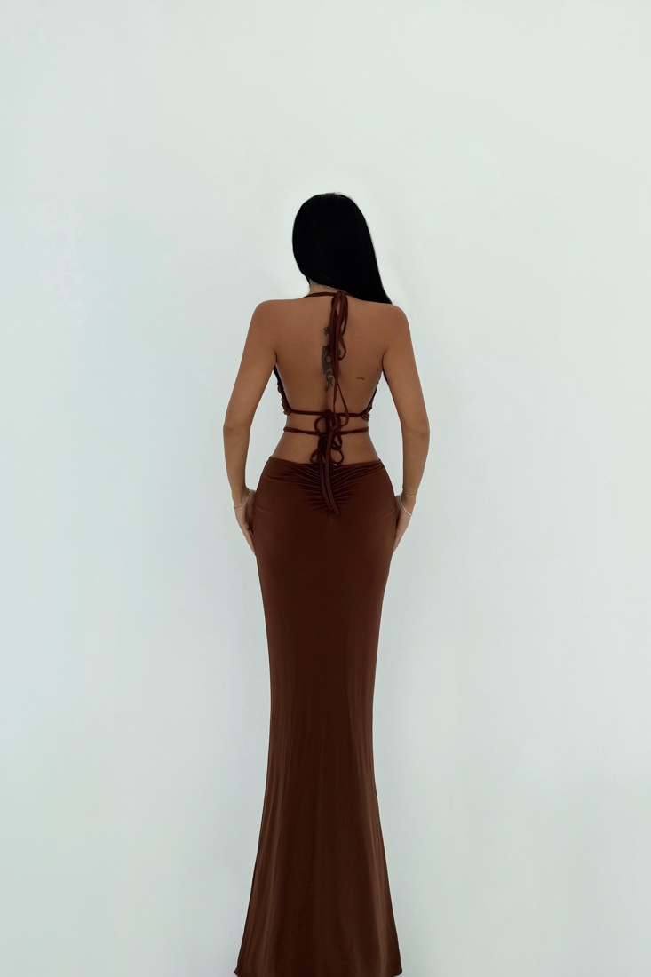 Kahverengi Bianqa Takım ATE-1514 - EYYO