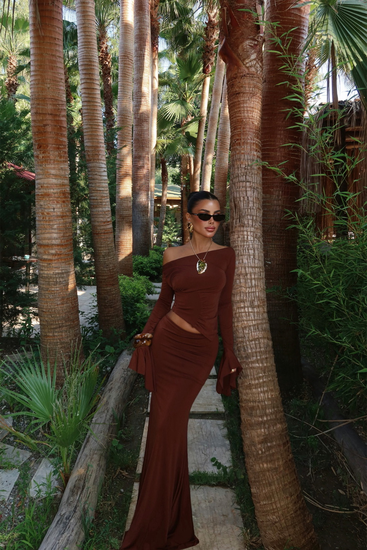 Kahverengi Darcey Takım ATE-2951 - EYYO