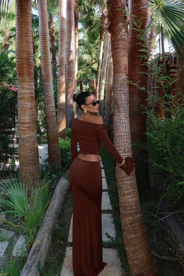 Kahverengi Darcey Takım ATE-2951 - 5