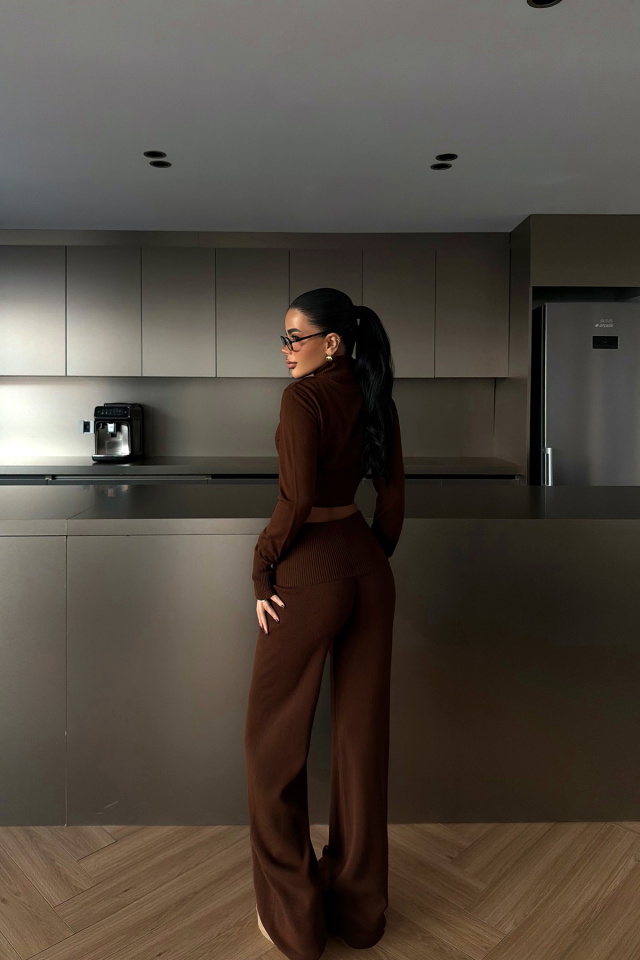 Kahverengi Zenxy takım ATE-4148 - 4