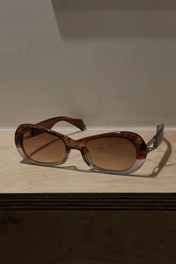 Kahverengi İnce Çerçeveli Gözlük ATE4614 - EYYO