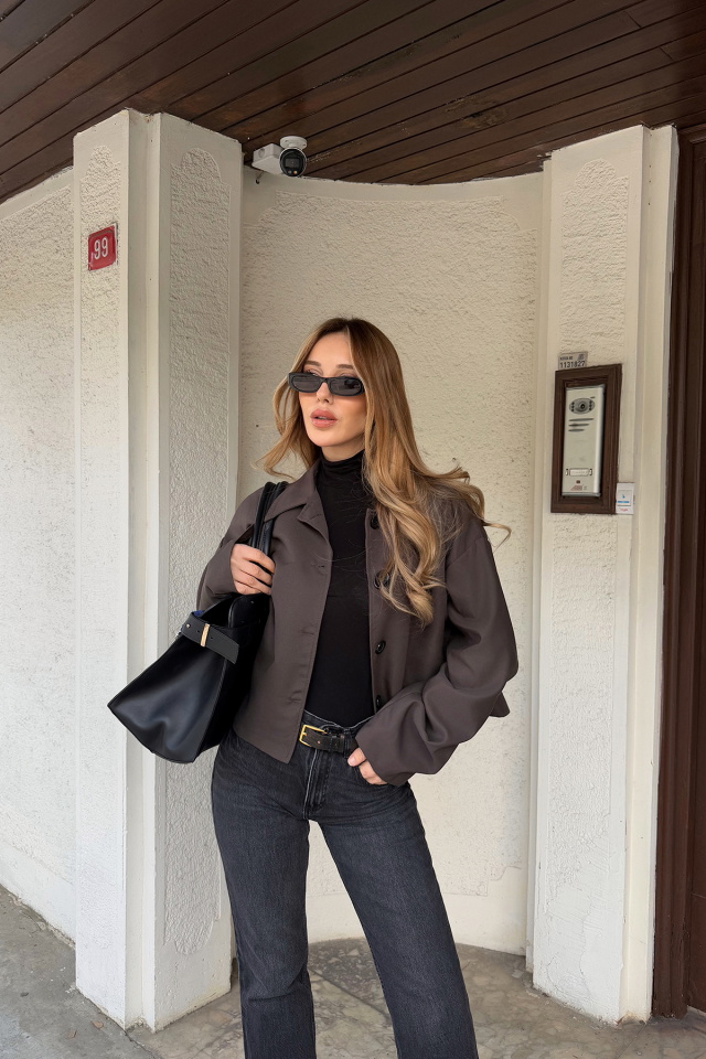 Kahverengi Tiziana Trençkot ATE-1999 - 3