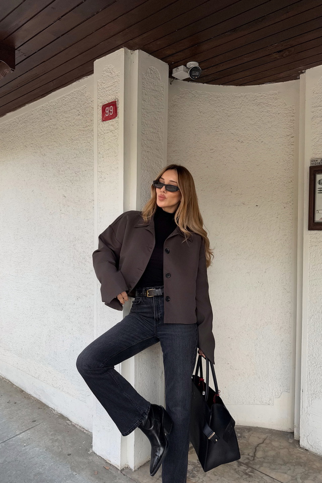 Kahverengi Tiziana Trençkot ATE-1999 - 6