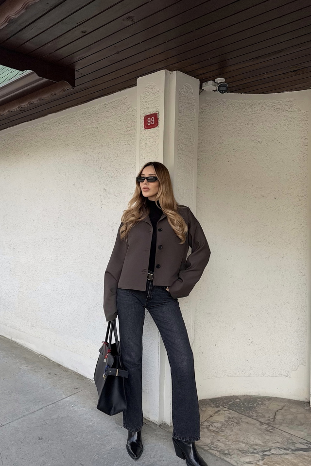 Kahverengi Tiziana Trençkot ATE-1999 - 7