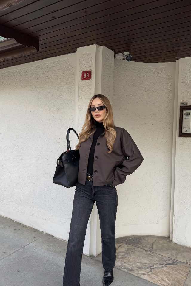 Kahverengi Tiziana Trençkot ATE-1999 - 4