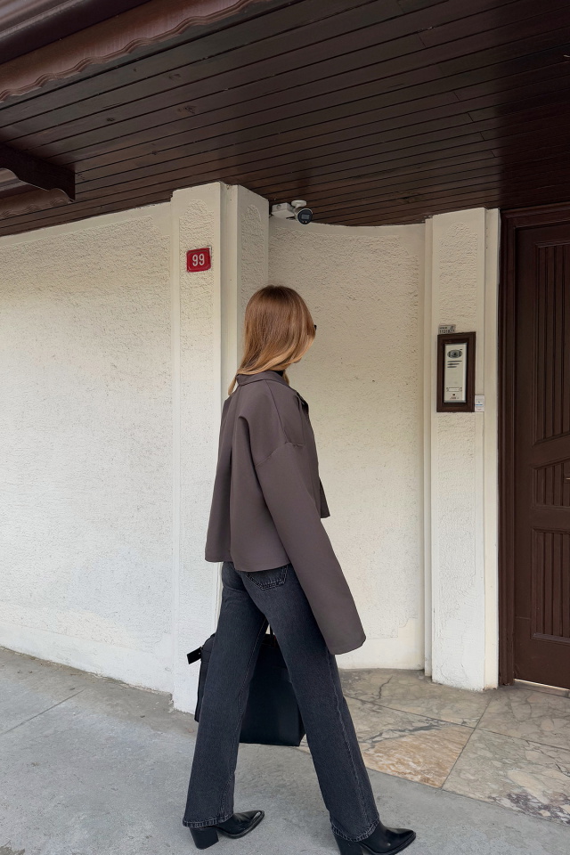 Kahverengi Tiziana Trençkot ATE-1999 - 5