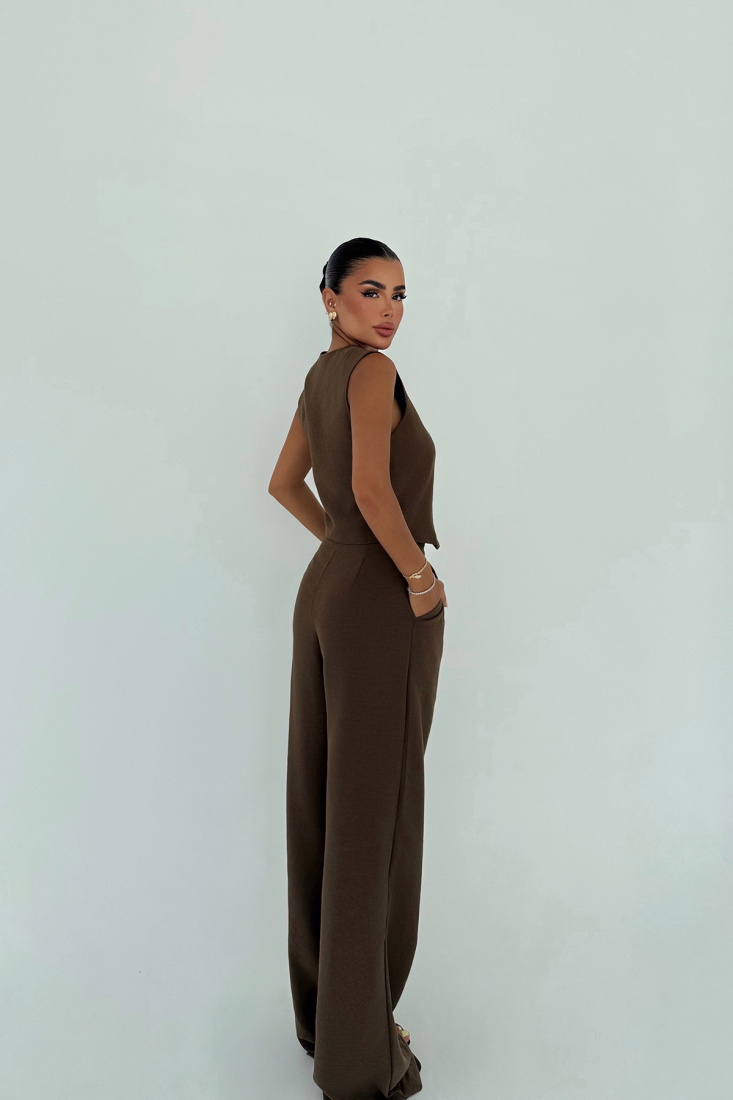 Kahverengi Nolion Takım ATE-2996 - EYYO