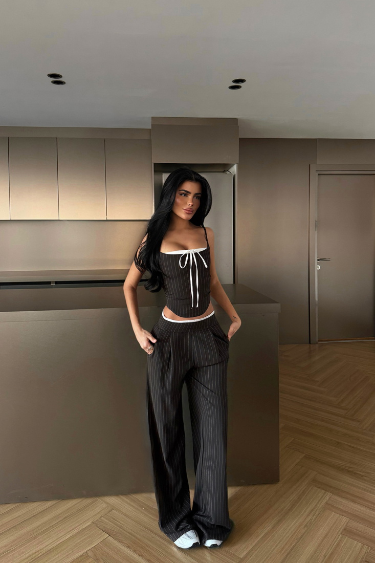 Kahverengi Pelinia Takım ATE-4046 - EYYO