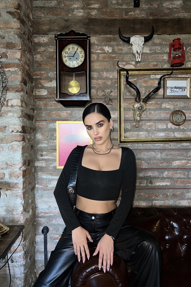 Kare Yaka Crop Top ATE3153 - 4