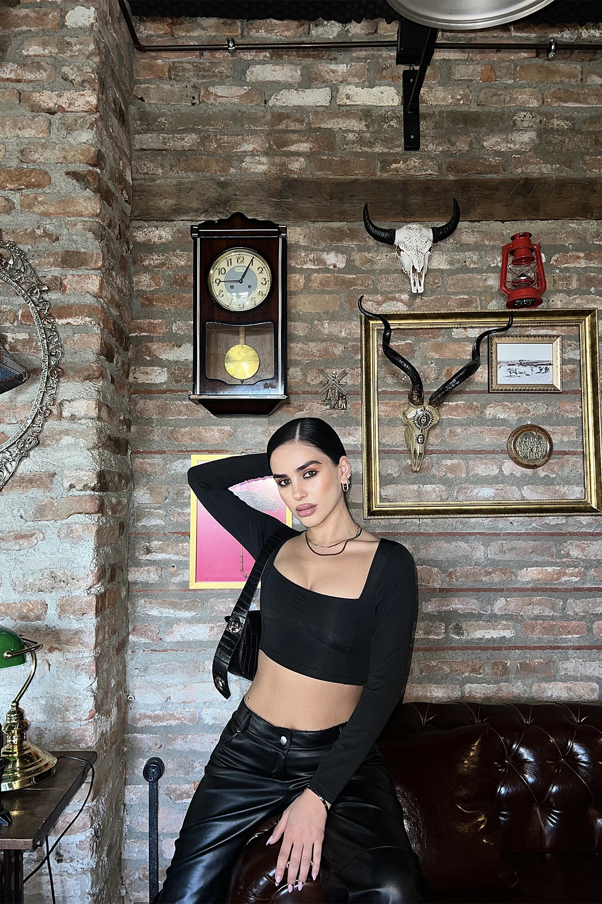 Kare Yaka Crop Top ATE3153 - 5