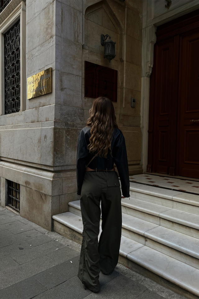 Khaki Laced Pants ATE2310 - 5