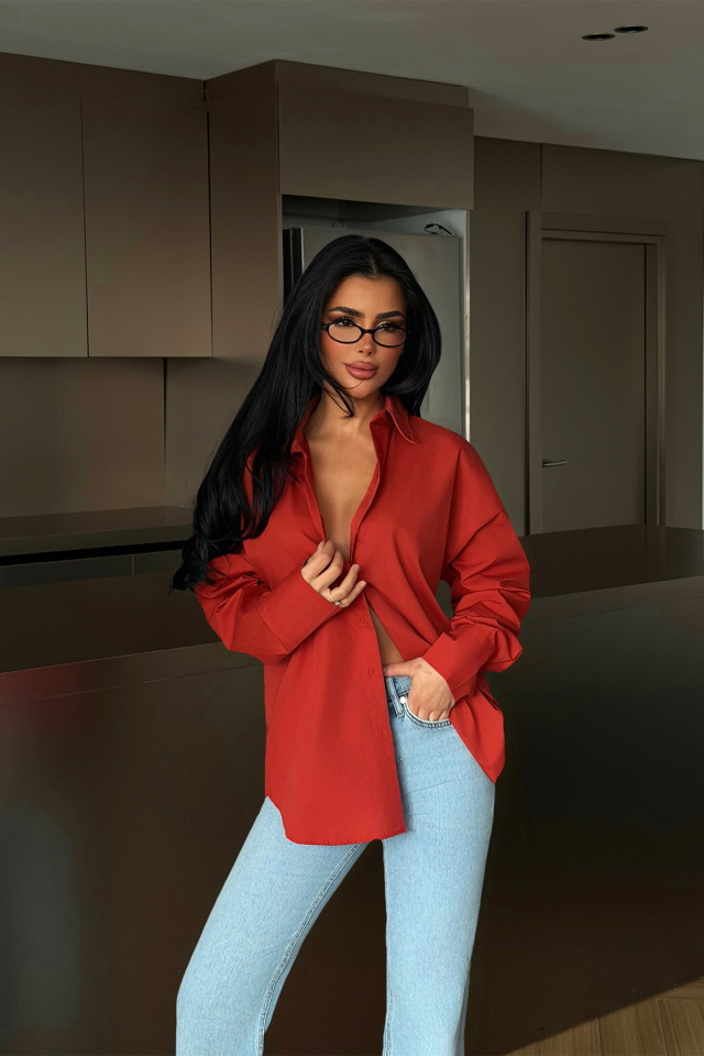 Kiremit Ambrosia Gömlek ATE-2087 - 2