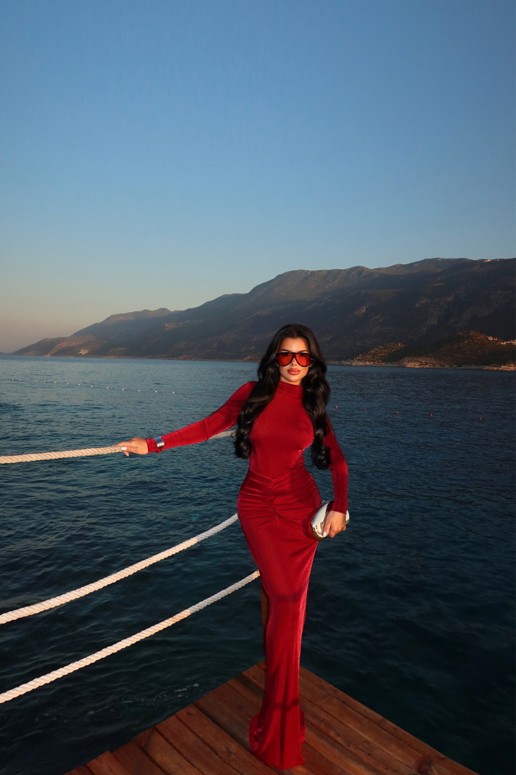 Kiremit Electra Elbise ATE-1457 - EYYO