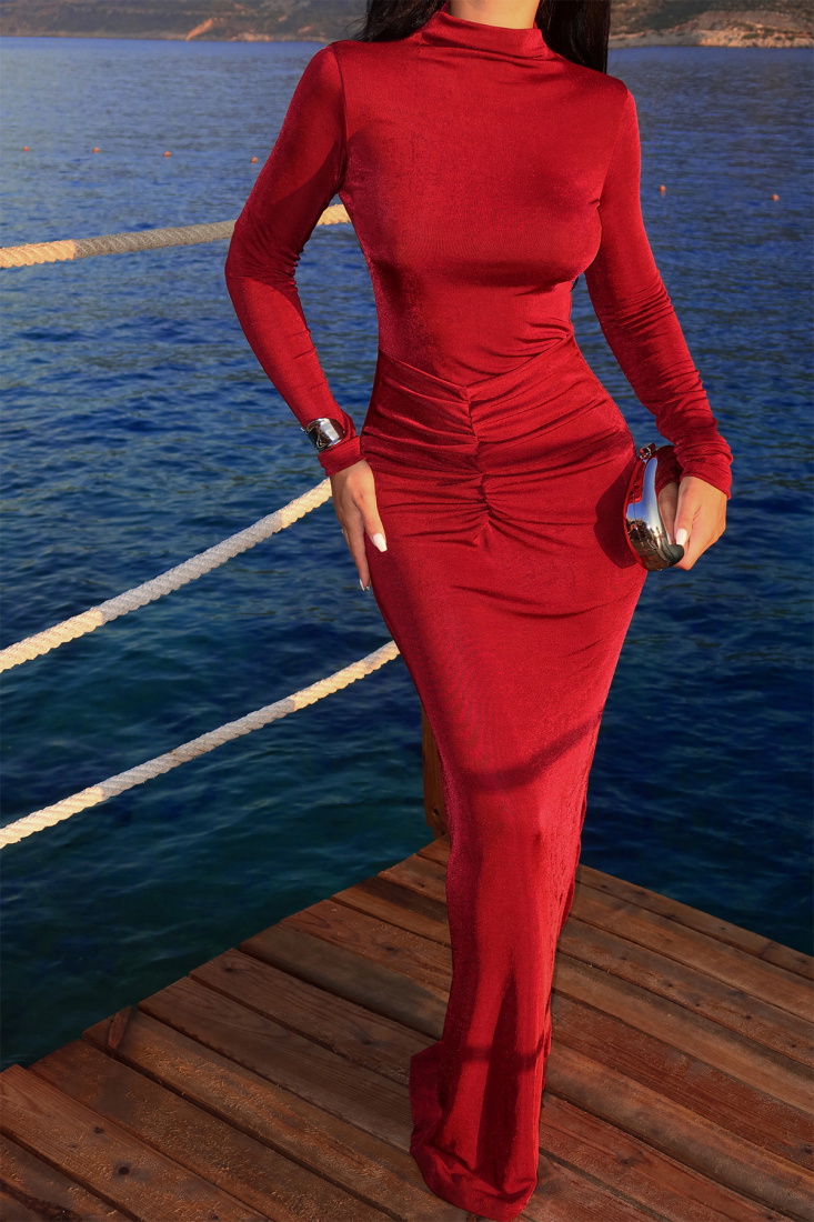 Kiremit Electra Elbise ATE-1457 - EYYO