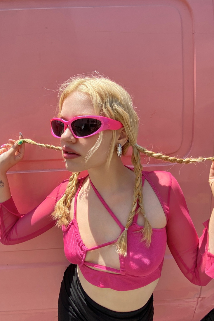 Kırmızı Arctic Gözlük ATE3524 - EYYO