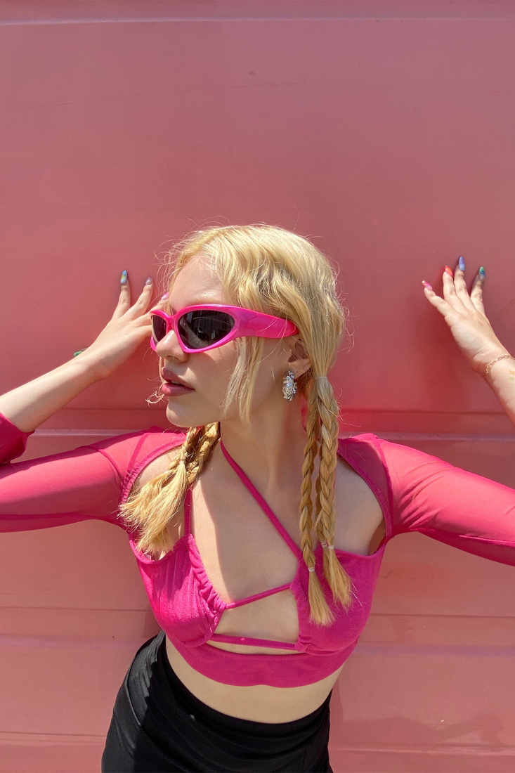 Kırmızı Arctic Gözlük ATE3524 - EYYO