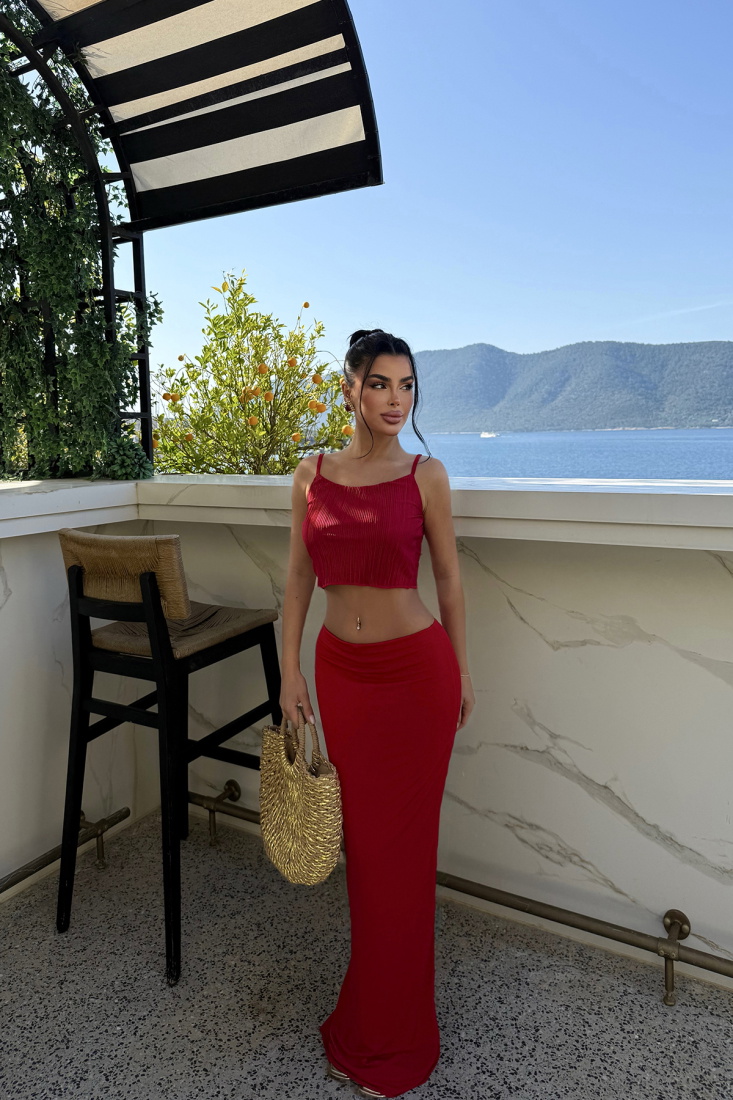 Kırmızı Bellezza Takım ATE-1583 - EYYO