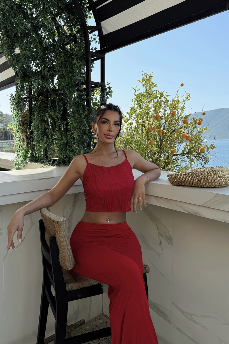 Kırmızı Bellezza Takım ATE-1583 - EYYO