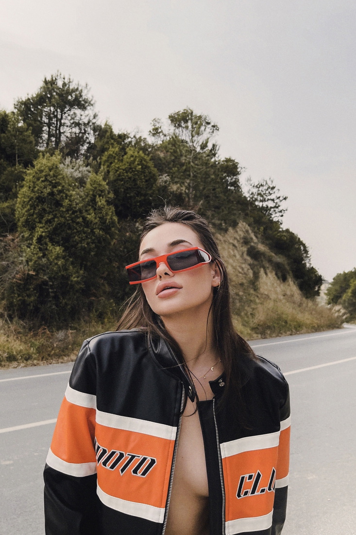 Kırmızı Kalın Çerçeveli Gözlük ATE4103 - EYYO