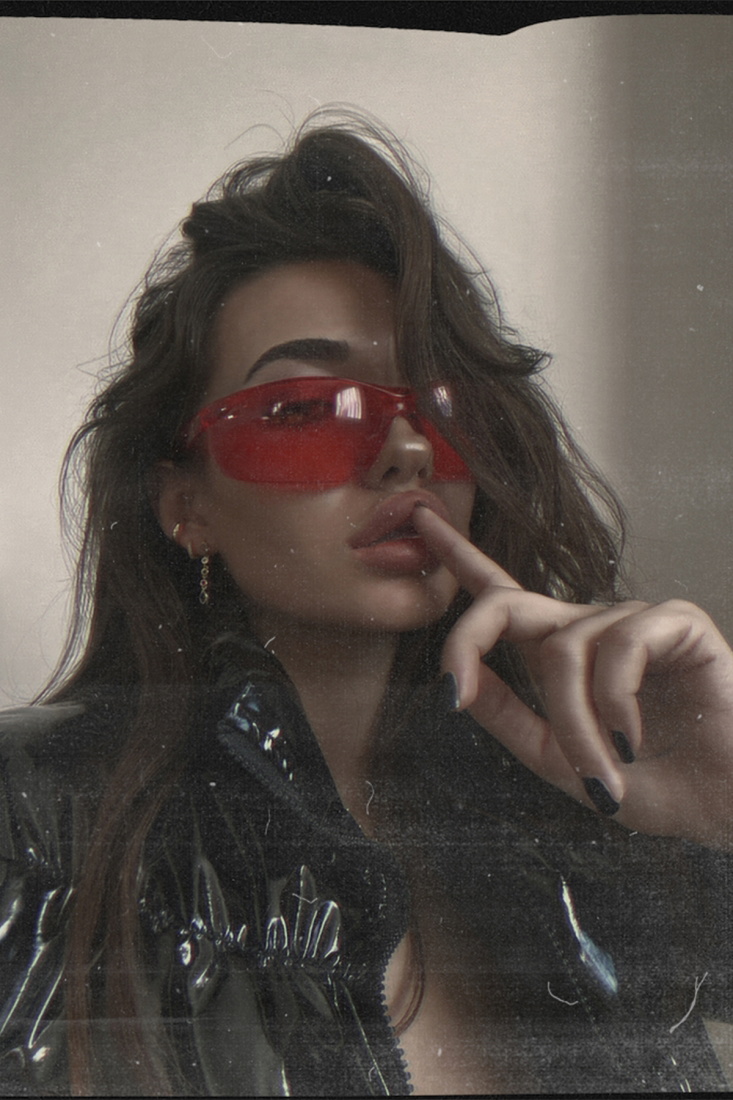 Kırmızı William Gözlük ATE3298 - EYYO