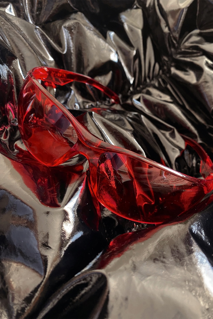 Kırmızı William Gözlük ATE3298 - EYYO