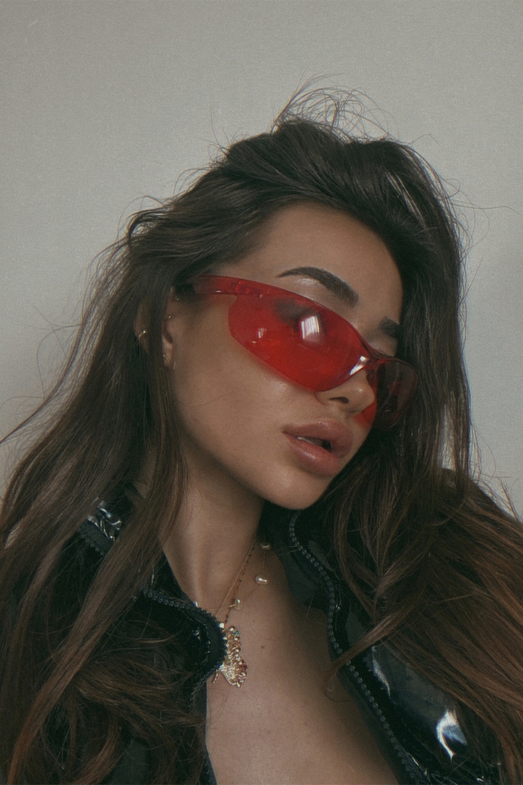 Kırmızı William Gözlük ATE3298 - EYYO