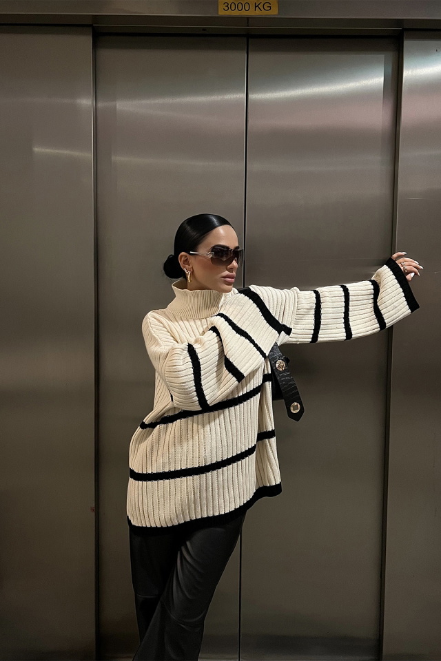 Knitwear Turtleneck Sweater ATE2166 - 1