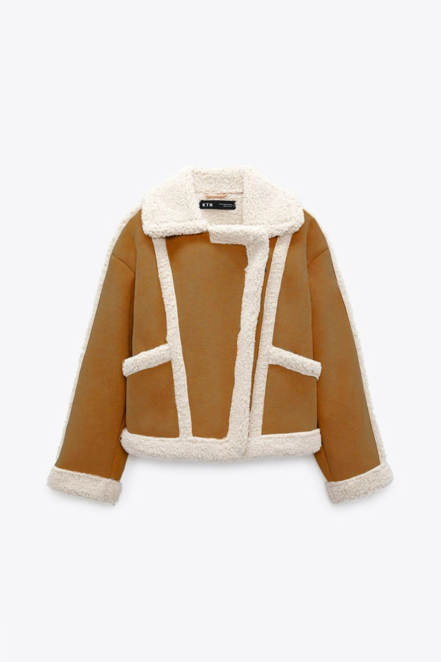 Kontrast Yünlü Mont ATE2628 - 11