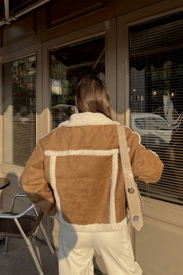 Kontrast Yünlü Mont ATE2628 - 9