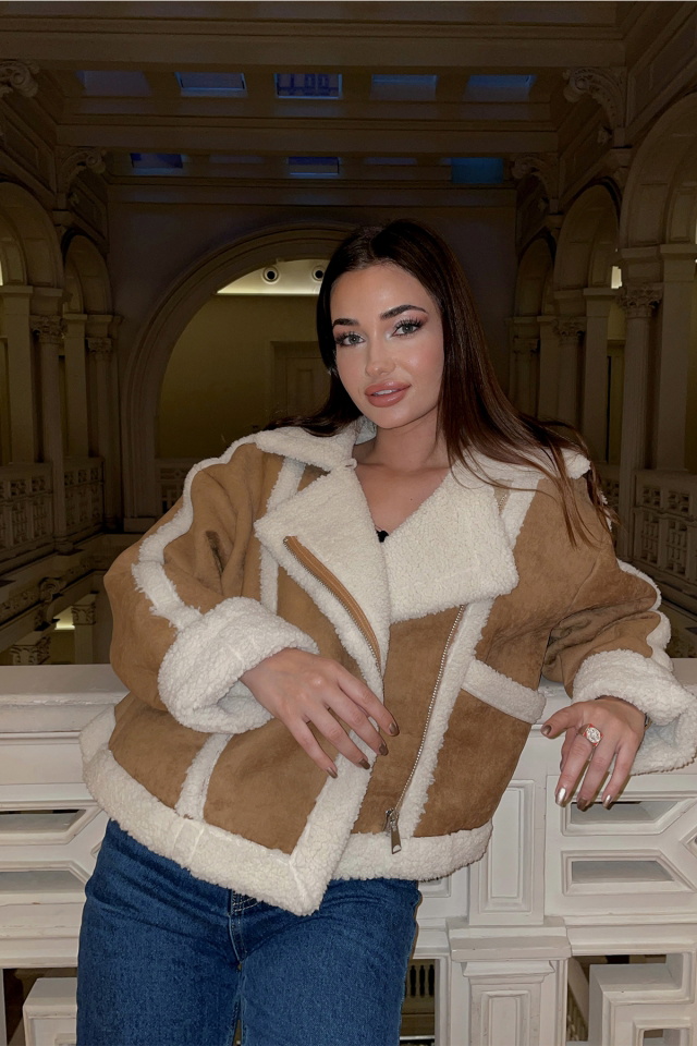 Kontrast Yünlü Mont ATE2628 - 2