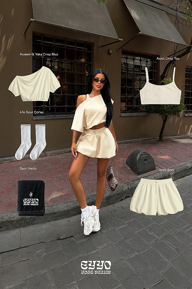 Krem Elmira 5'li Yoga Set