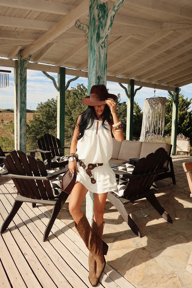 Krem Heloise Mini Elbise ATE-3606 - 4